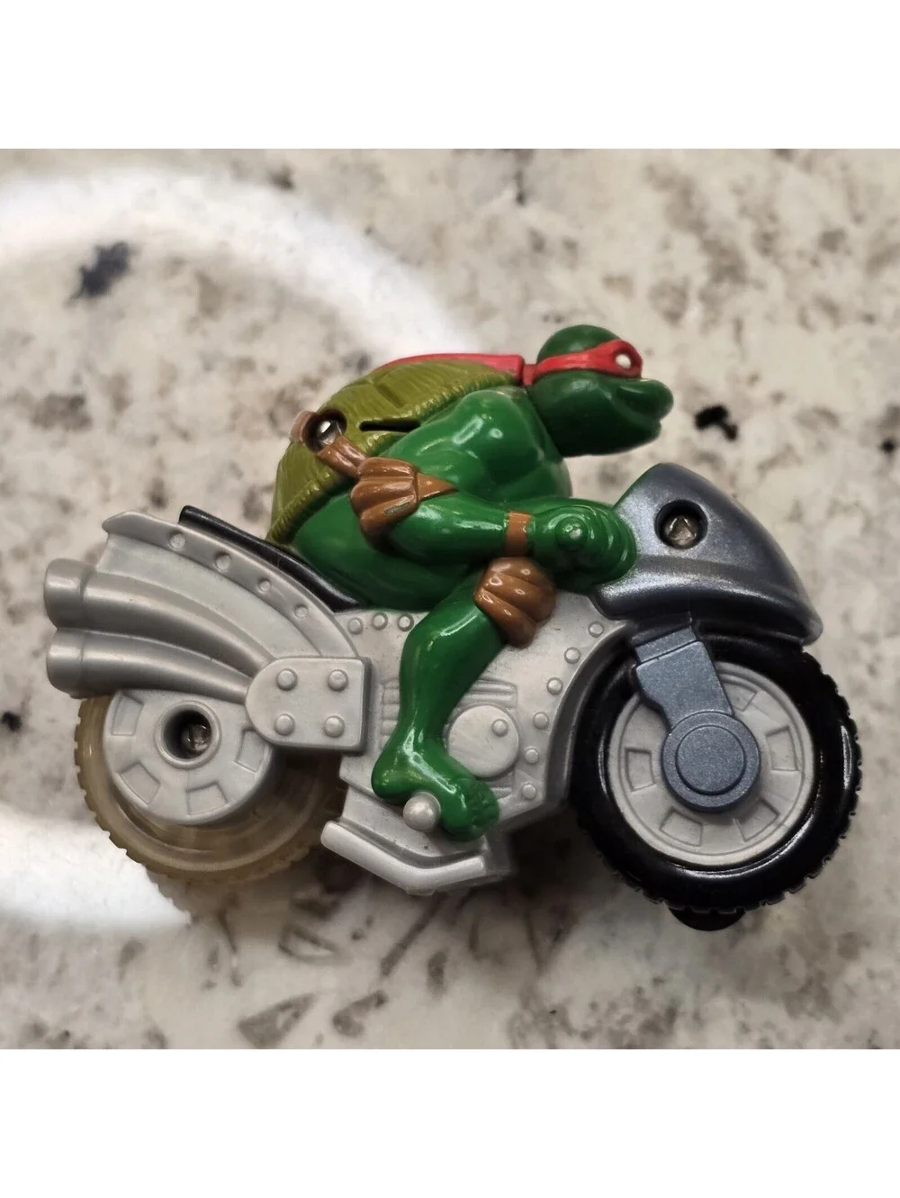 Lot Of 5 TMNT Teenage Mutant Ninja Turtles McDonalds/BK Action Figures 2007